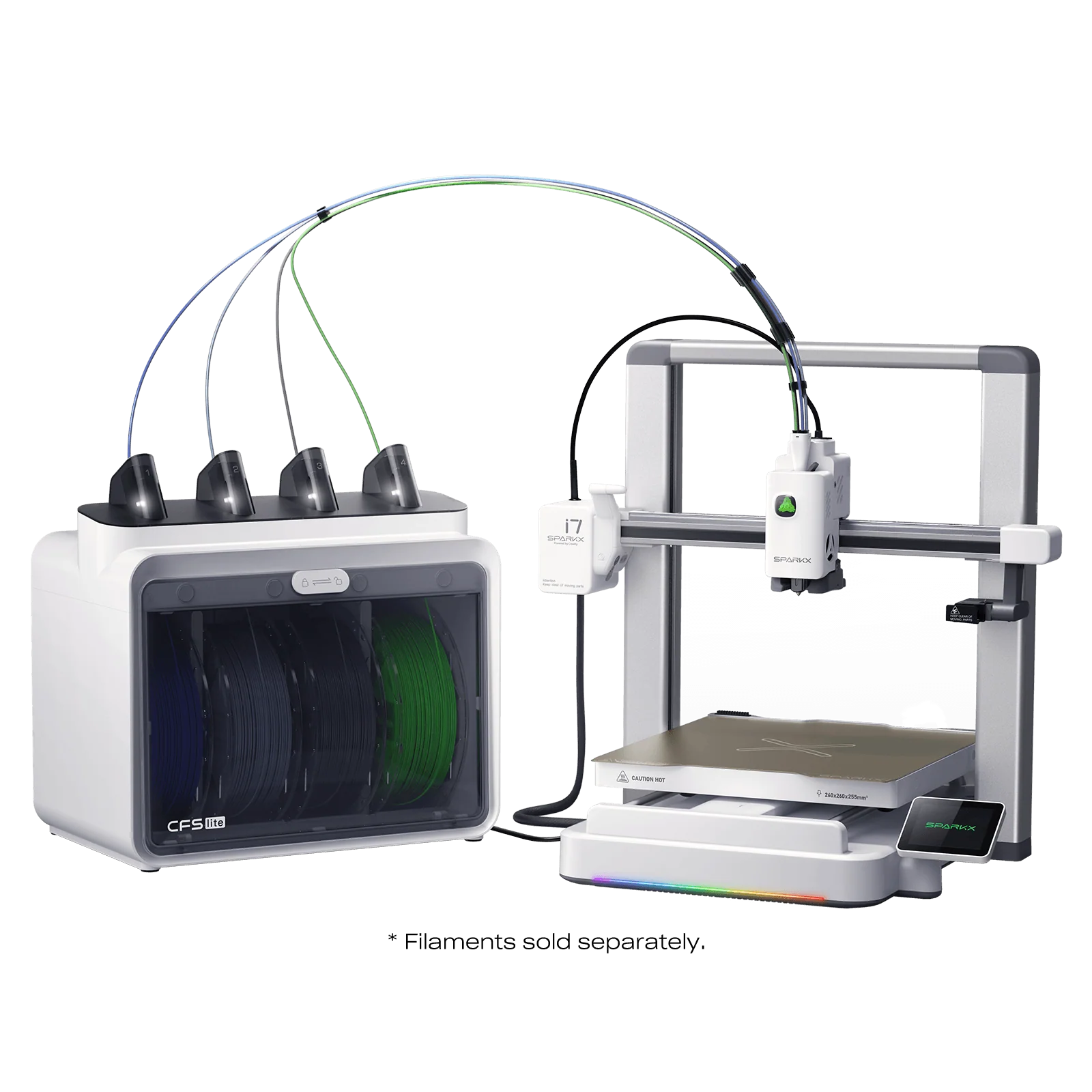 Impresora 3D Creality Sparkx i7 con sistema CFS Lite multicolor