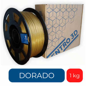 Filamento PLA marca Centro 3D Dorado