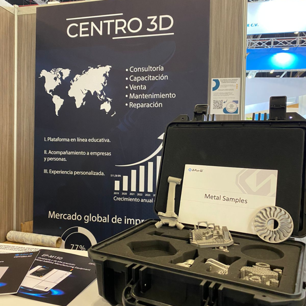 Centro3D implementará la impresión 3D de metales de la mano de EPlus3D