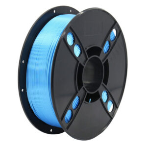 Filamento PLA seda azul- blue silk filament- centro3d-impresora 3d- impresion 3d